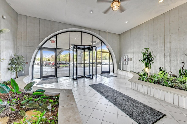 view of community lobby