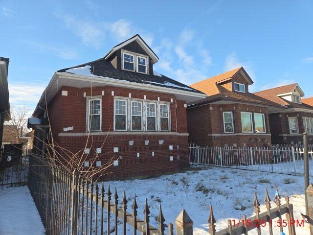 view of bungalow-style home