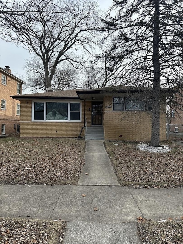 view of front of house