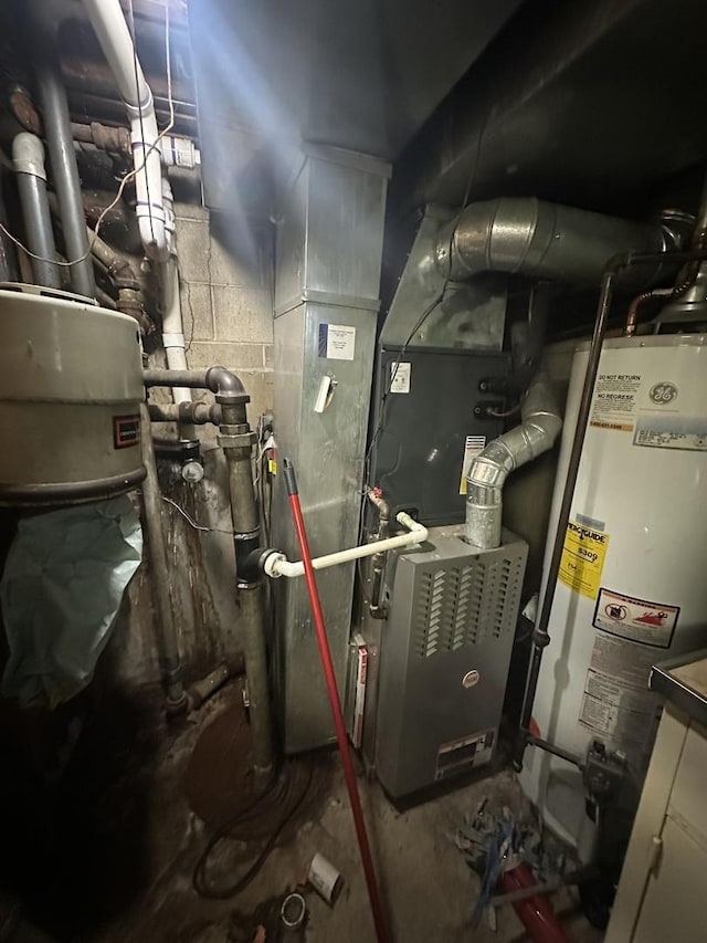 utilities with water heater