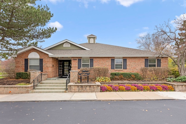 view of ranch-style home