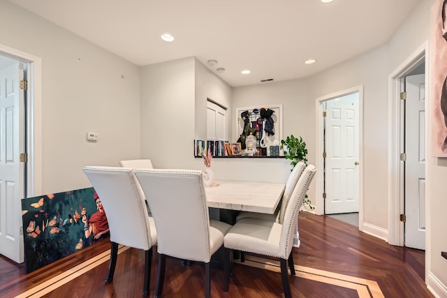 view of dining space