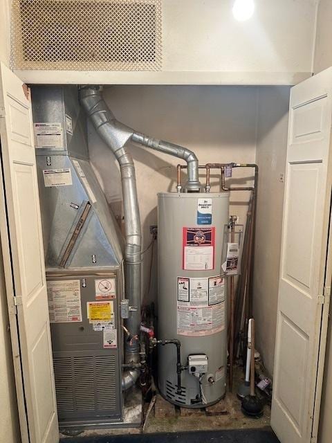 utilities with gas water heater