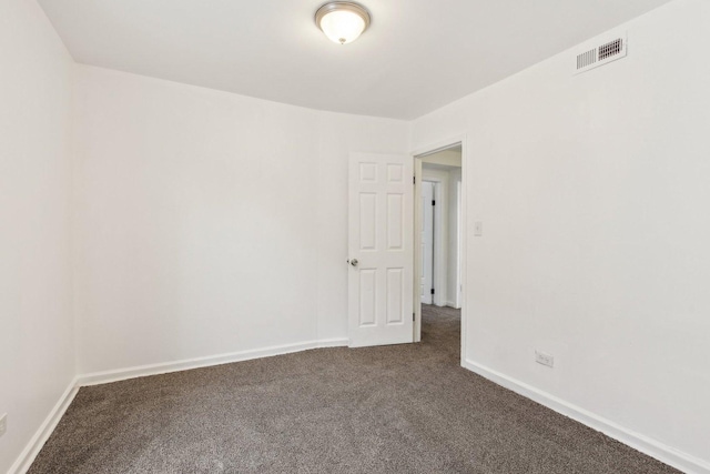 empty room with carpet floors