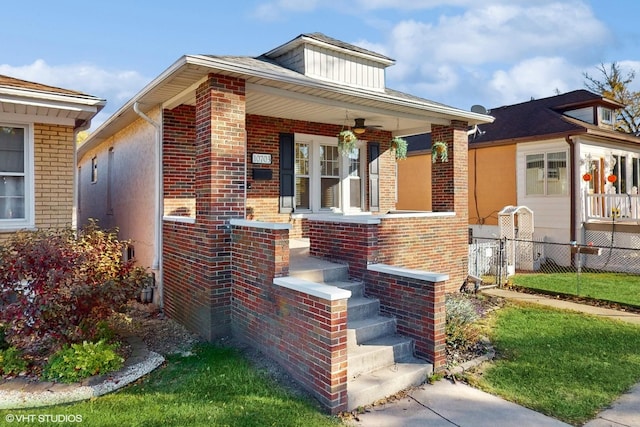 view of front of house featuring a porch