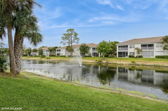 property view of water