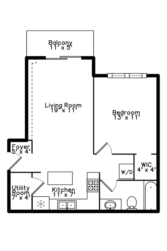 full bathroom featuring toilet, vanity, and  shower combination