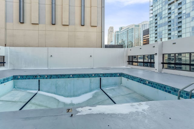 view of pool