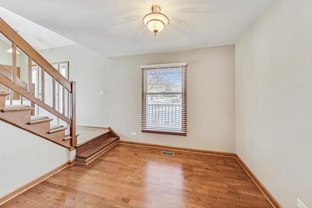 interior space featuring light hardwood / wood-style floors