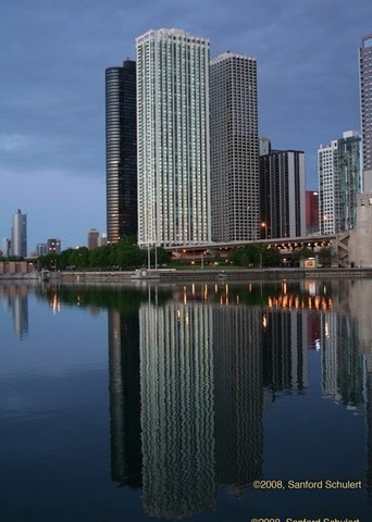 view of water feature featuring a view of city