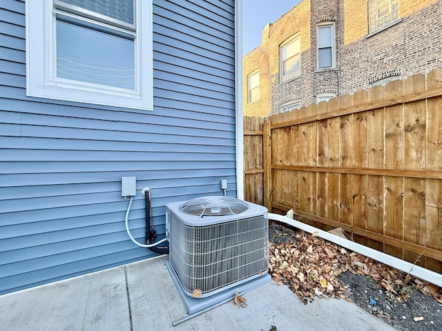 exterior details featuring central air condition unit