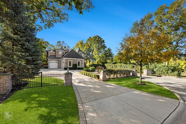 840 Chestnut St, Hinsdale, IL 60521 - french country style house with driveway and stone siding