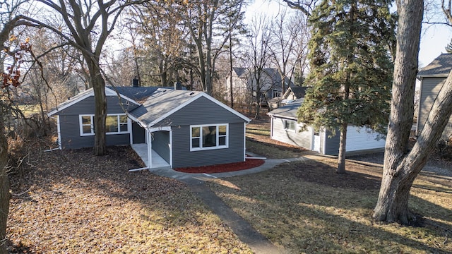 view of front of house