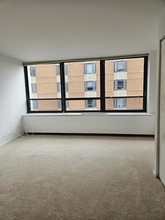 empty room featuring carpet and a healthy amount of sunlight