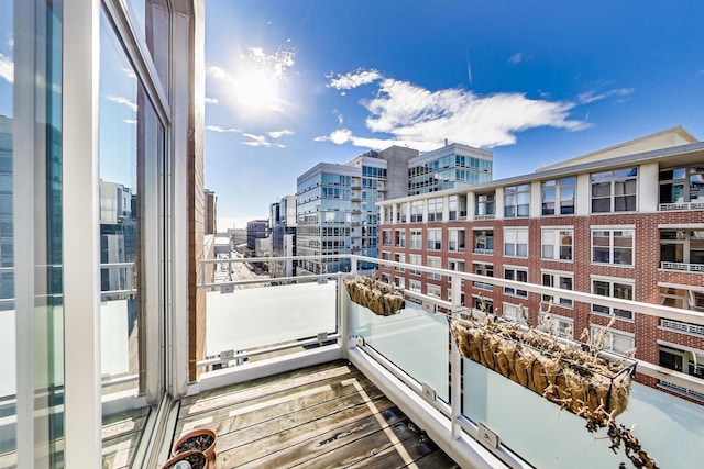 949 W Madison St Unit 601B, Chicago, IL 60607 - balcony with a city view