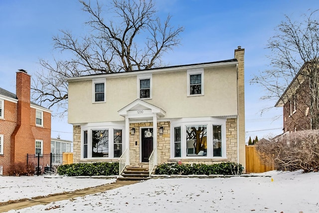 view of front of house