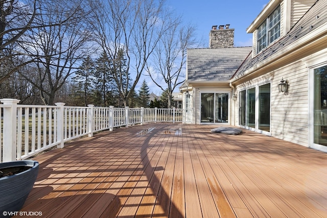 view of deck