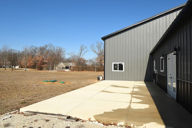 34740 S State Route 129, Braceville, IL 60407 - view of patio / terrace featuring french doors