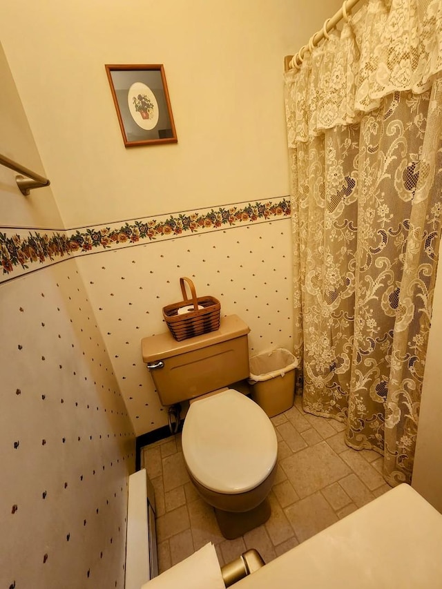 bathroom with toilet