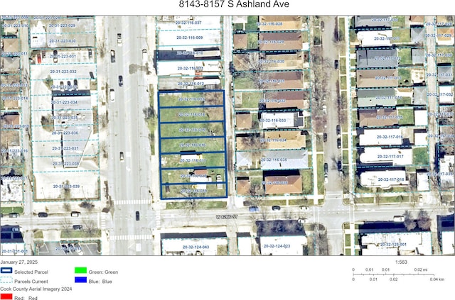 8143-8157 S Ashland Ave, Chicago IL, 60620 land for sale