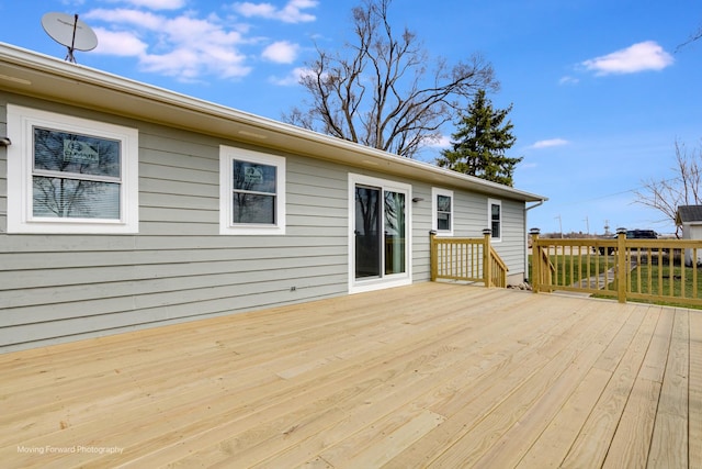 38W715 Huntley Rd, West Dundee, IL 60118 - view of wooden deck