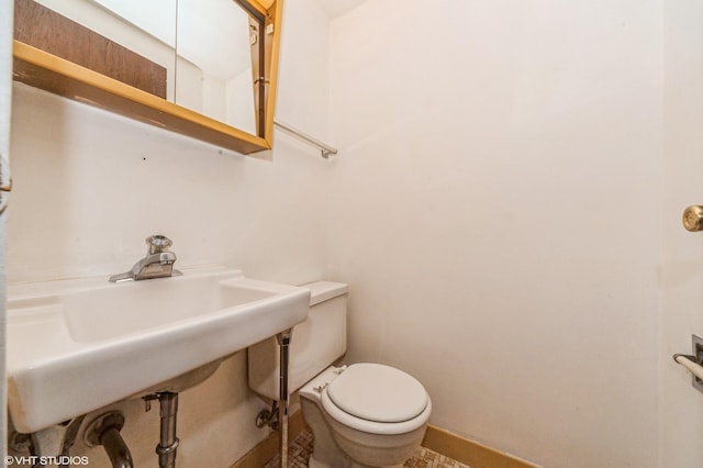 bathroom with toilet