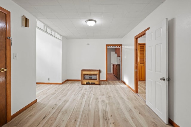 interior space featuring light hardwood / wood-style flooring