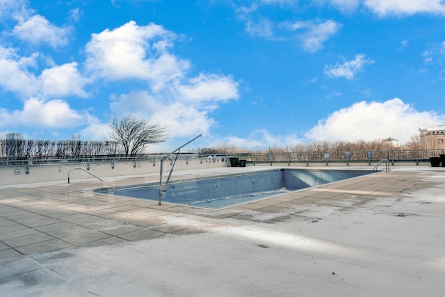 view of pool