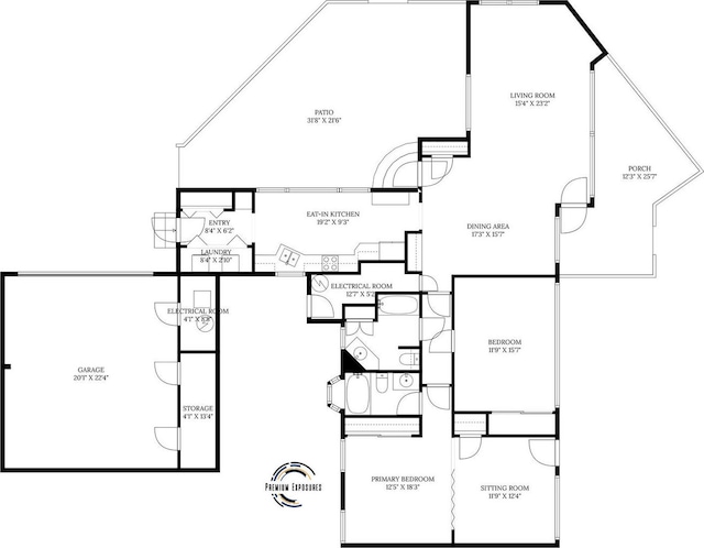 442 Wolfe Dr, Loda, IL 60948 - floor plan / room layout