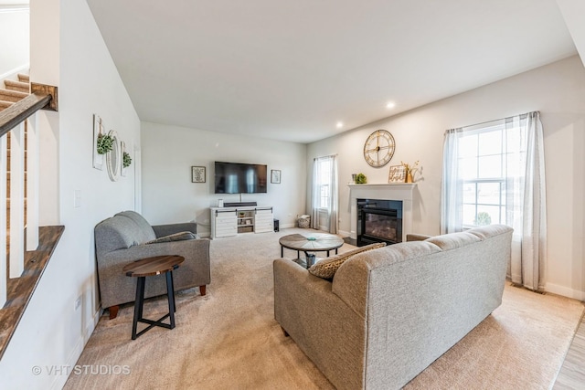 view of living room