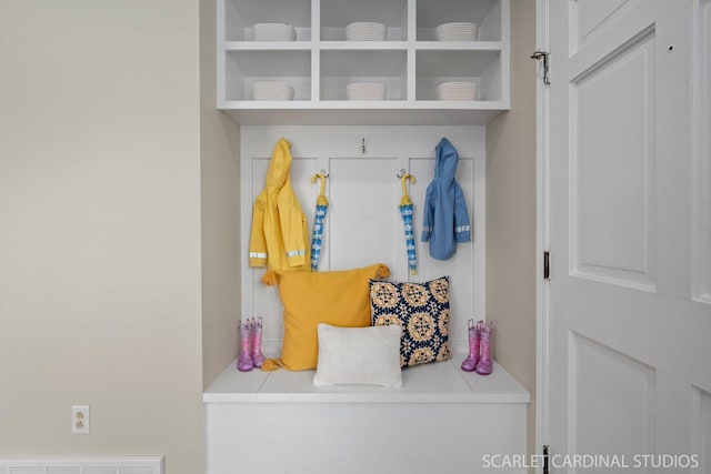 view of mudroom