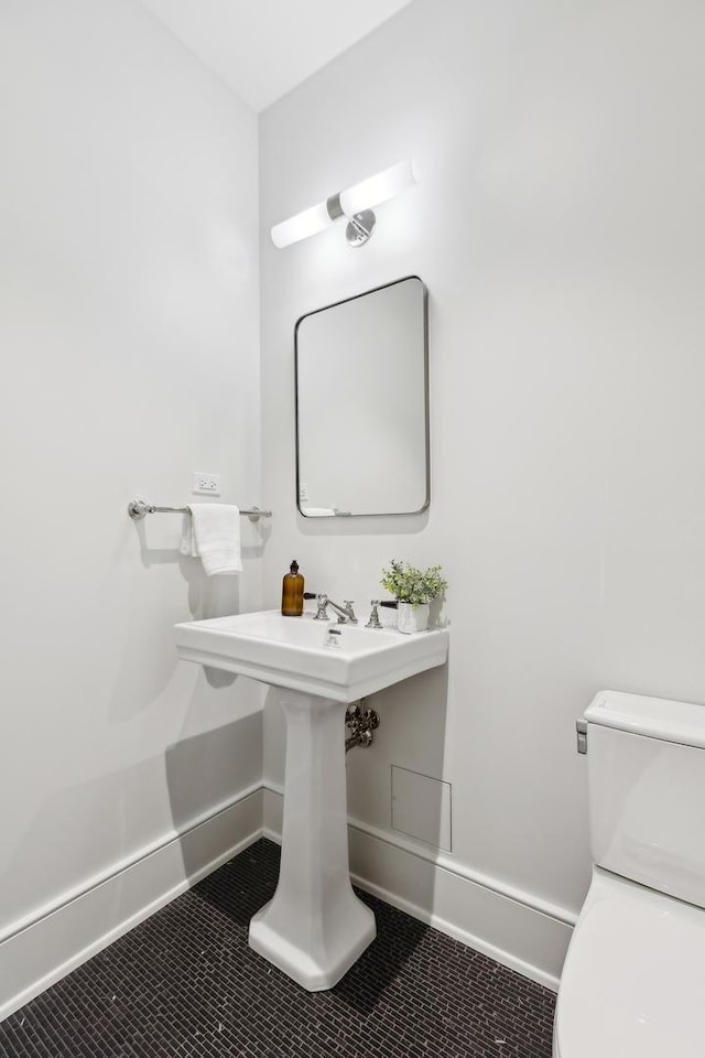 bathroom with toilet