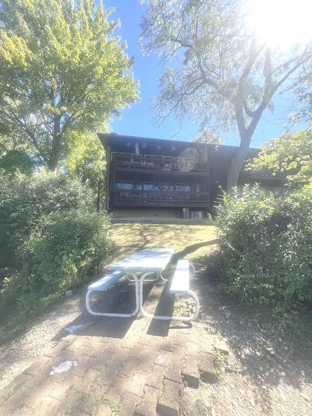 view of rear view of house