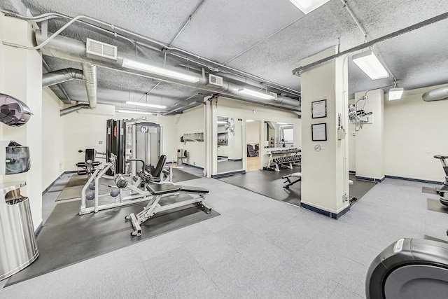 view of exercise room