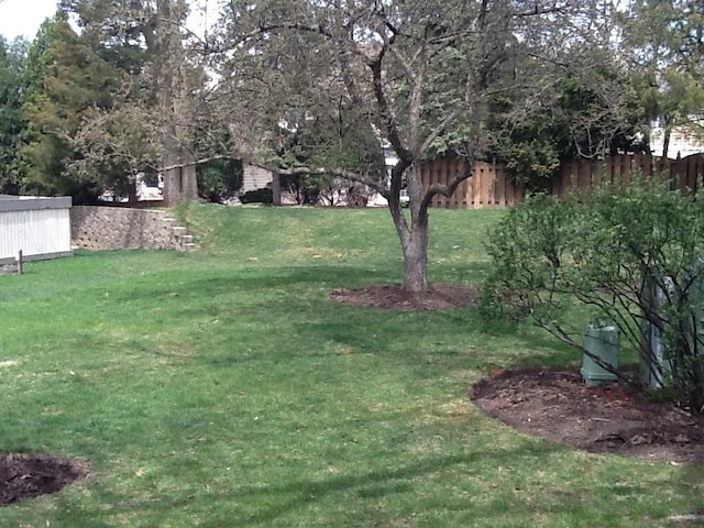 view of yard