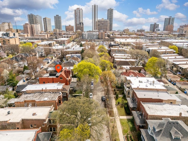 1254 W Norwood St, Chicago, IL 60660 - drone / aerial view with a view of city