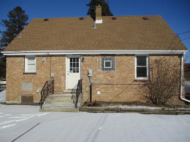 view of back of property