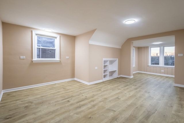 interior space featuring light hardwood / wood-style floors