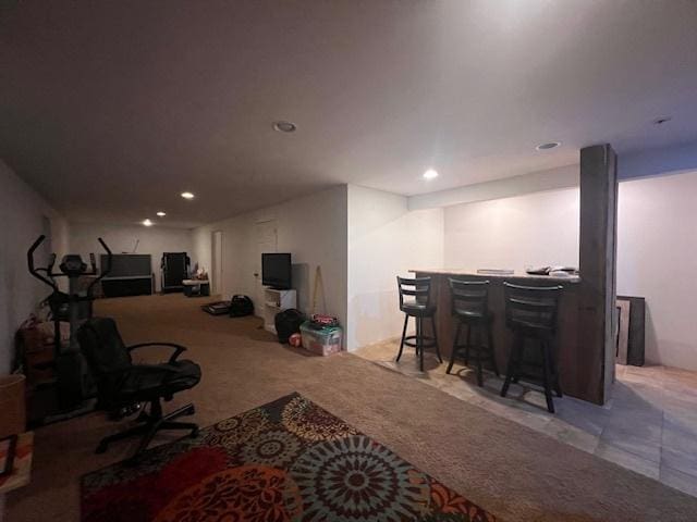 521 E 2700 N Rd, Deland, IL 61839 - interior space with bar area