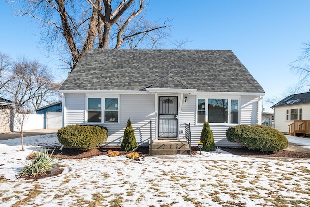 bungalow-style home featuring a garage