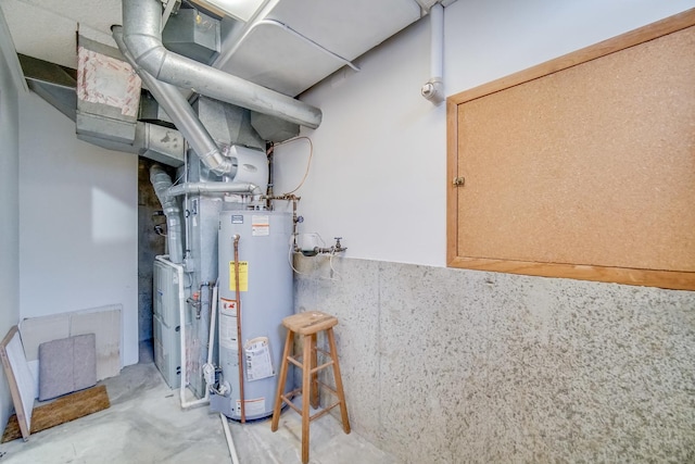 utilities with gas water heater