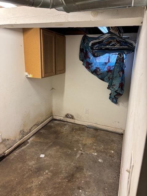 view of laundry area