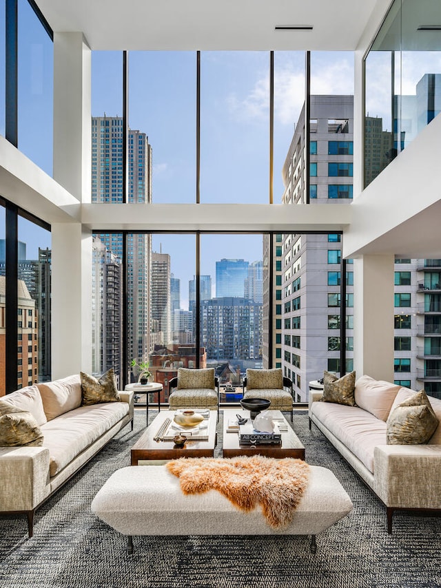 view of living room