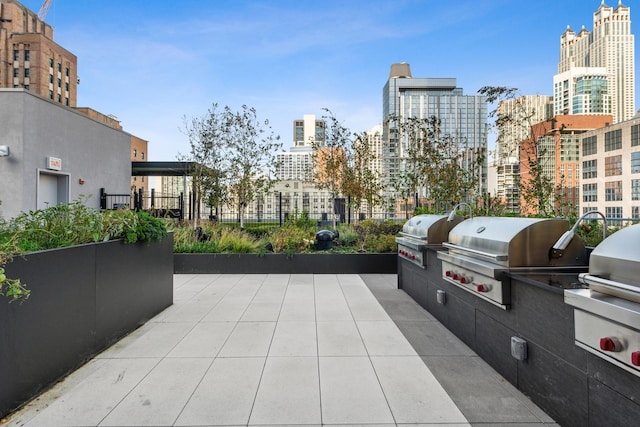 14 W Superior St Unit 6900, Chicago, IL 60654 - view of patio / terrace with a grill