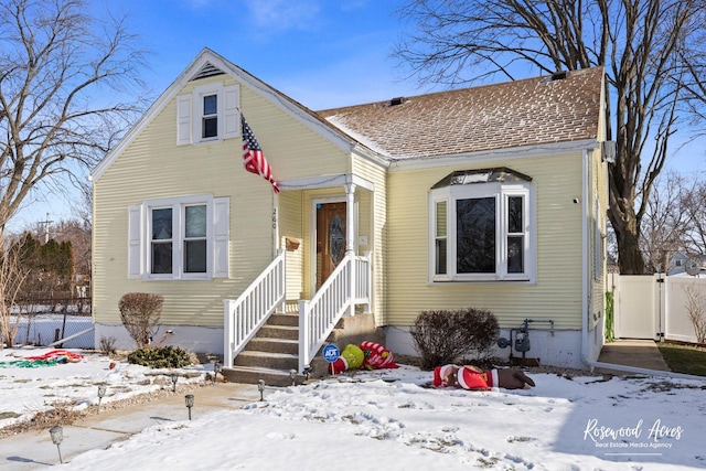 view of front of house