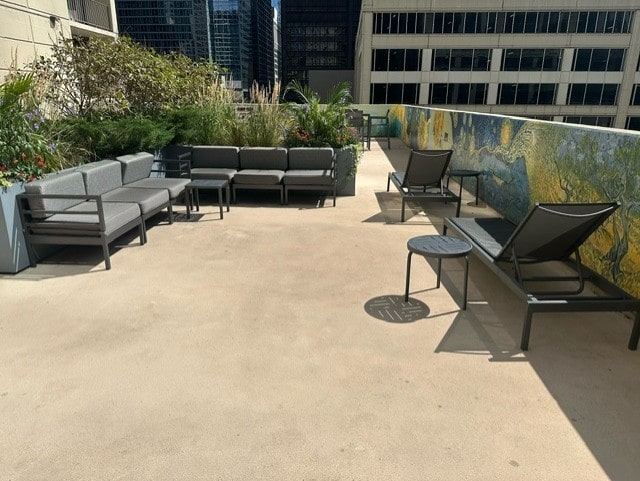 view of patio / terrace with outdoor lounge area