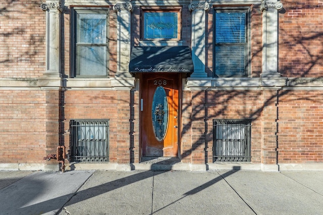 view of entrance to property