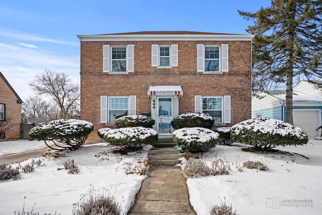 view of colonial inspired home