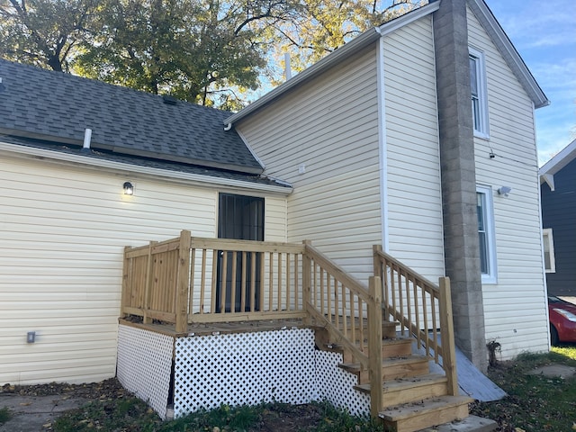 view of rear view of house