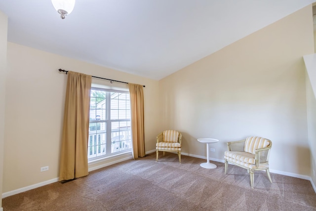 unfurnished room featuring carpet flooring